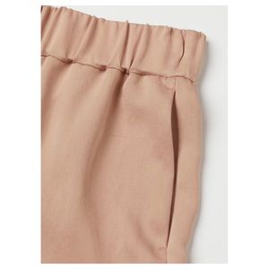 Wide-cut Lyocell-blend Pants